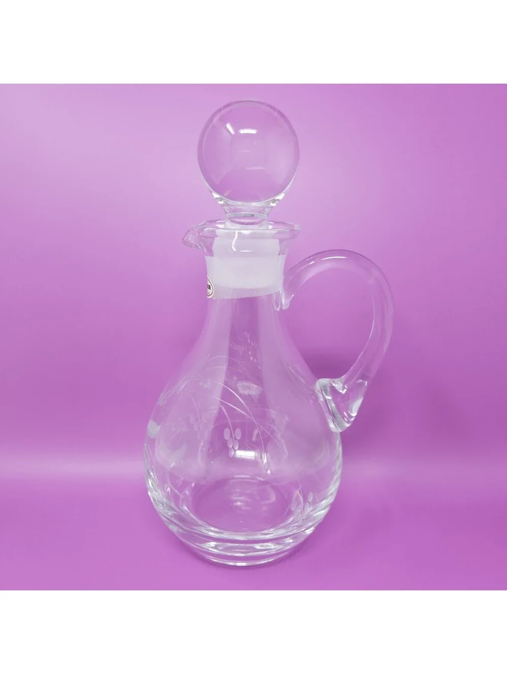 Rare! Kisslinger Rattenberg Tirol Kristallglas Crystal Decanter With 6 Glasses